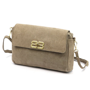 Luka 26-164 taupe natūralios odos rankinė taupe