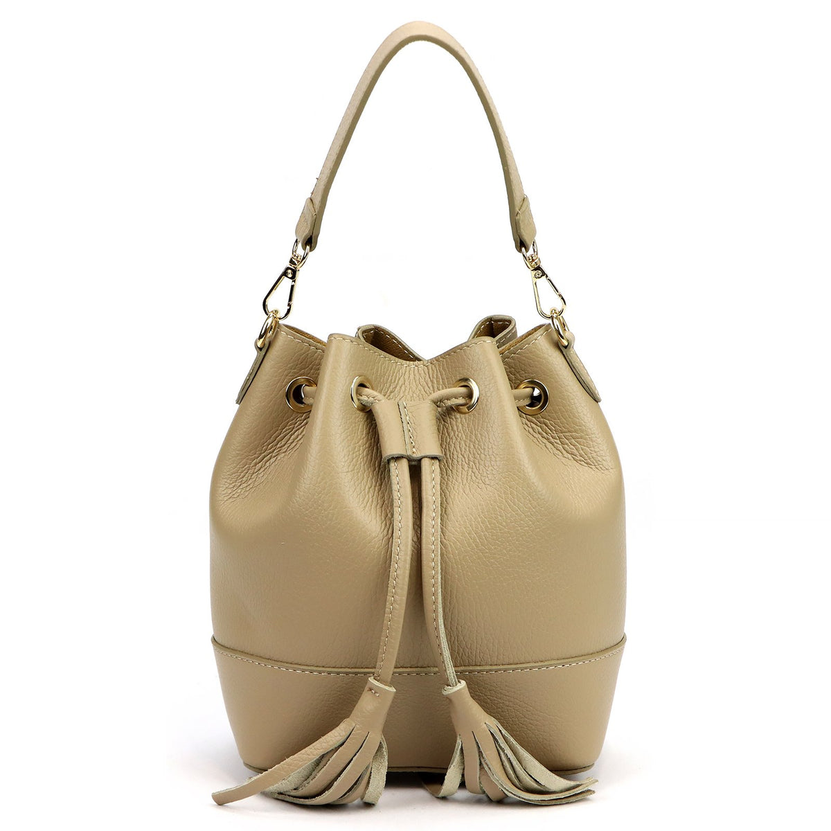 Luka 26-114 DOLLARO natūralios odos rankinė, taupe taupe