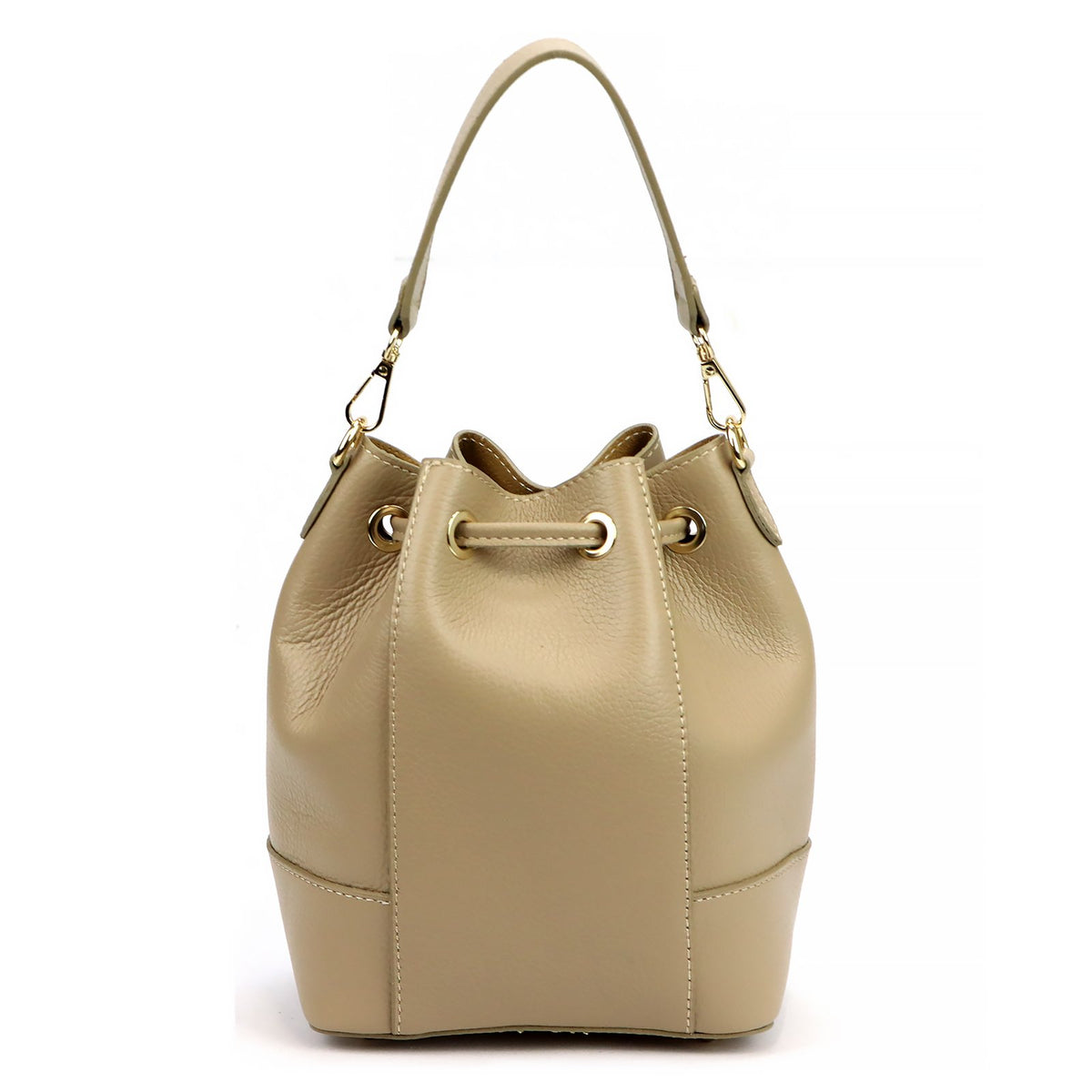 Luka 26-114 DOLLARO natūralios odos rankinė, taupe taupe
