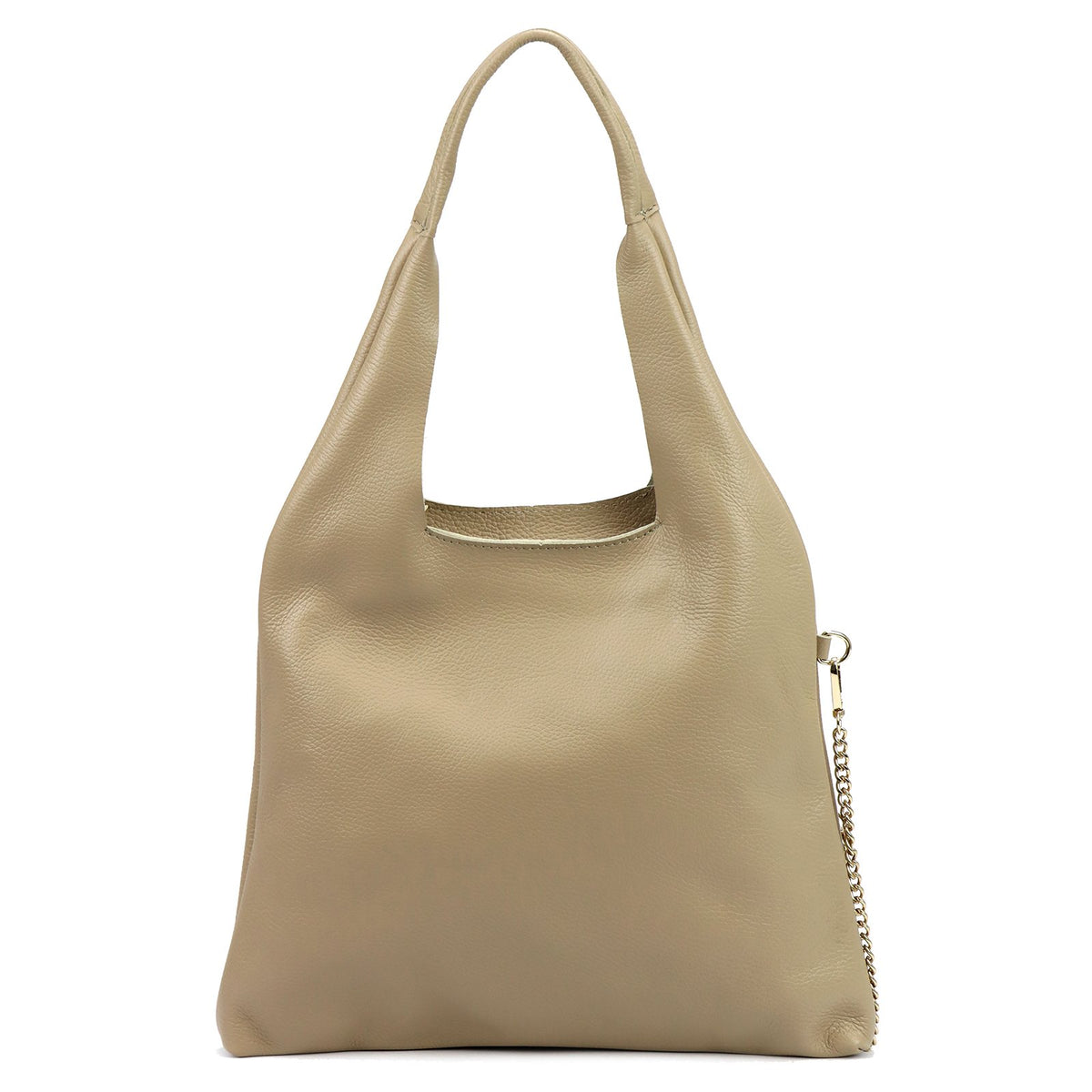 Luka 26-096 DOLLARO taupe natūralios odos rankinė taupe