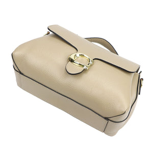 Camilla PREMIUM 10.022 DOLLARO taupe natūralios odos rankinė taupe