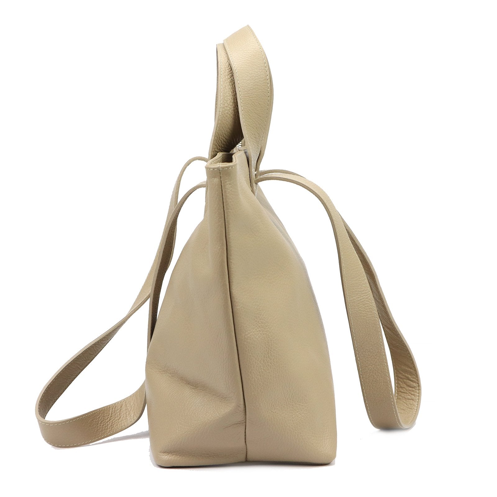 Luka 25-078 DOLLARO taupe natūralios odos rankinė taupe