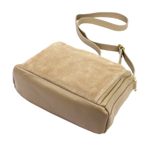 Luka 26-008 taupe natūralios odos rankinė taupe