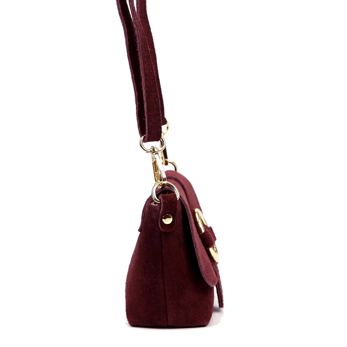 Luka 26-170 bordo natūralios odos rankinė bordo