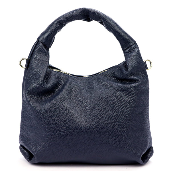 Luka 24-035 DOLLARO tamsiai mėlyna odinė rankinė granatowy