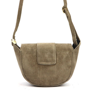 Luka 25-049-3 taupe natūralios odos rankinė taupe