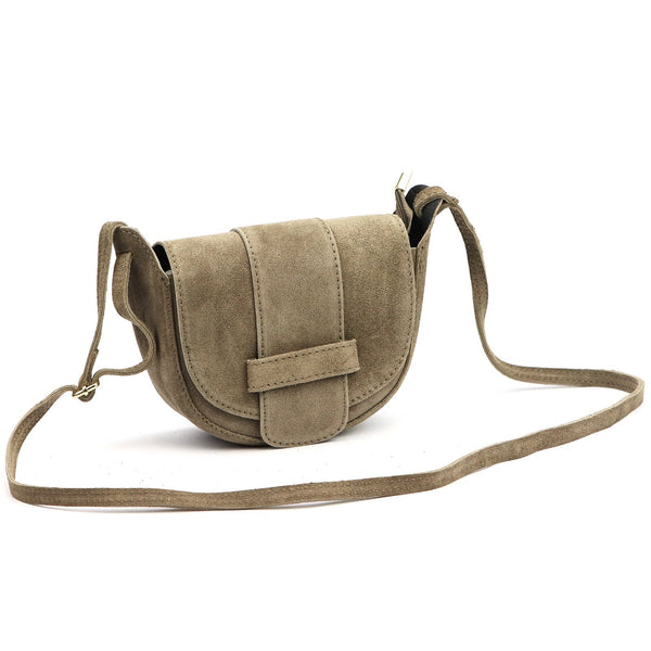 Luka 25-049-3 taupe natūralios odos rankinė taupe