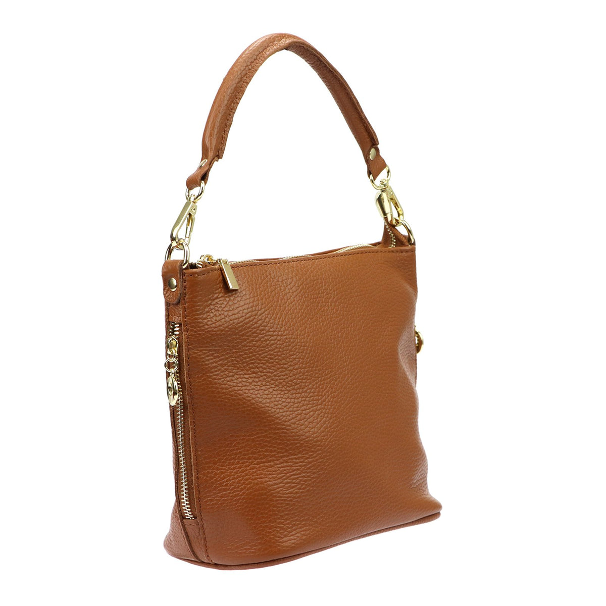 Odinė rankinė Patrizia 419-040 GOLD, camel-2 camel-2