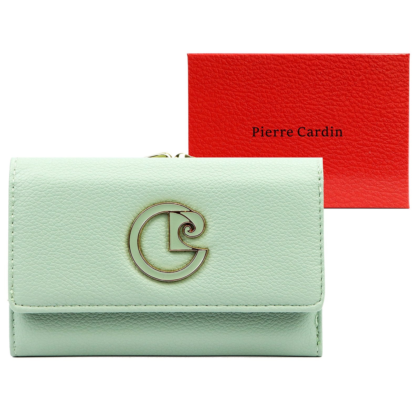 Pierre Cardin WX41 413 mėtų spalvos piniginė miętowy