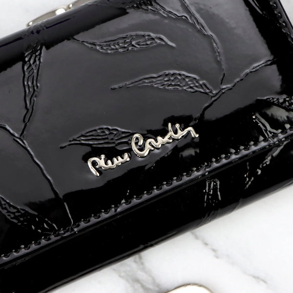 Pierre Cardin 02 LEAF-N 117 juoda piniginė czarny