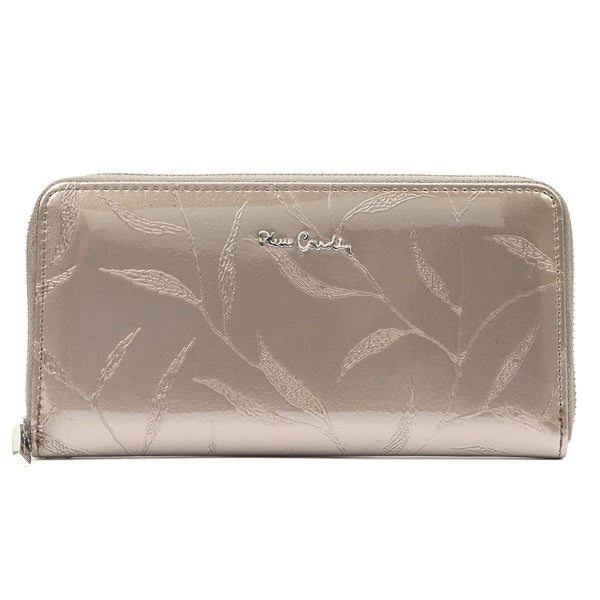 Pierre Cardin 02 LEAF 119 pelenų pilka piniginė popiel
