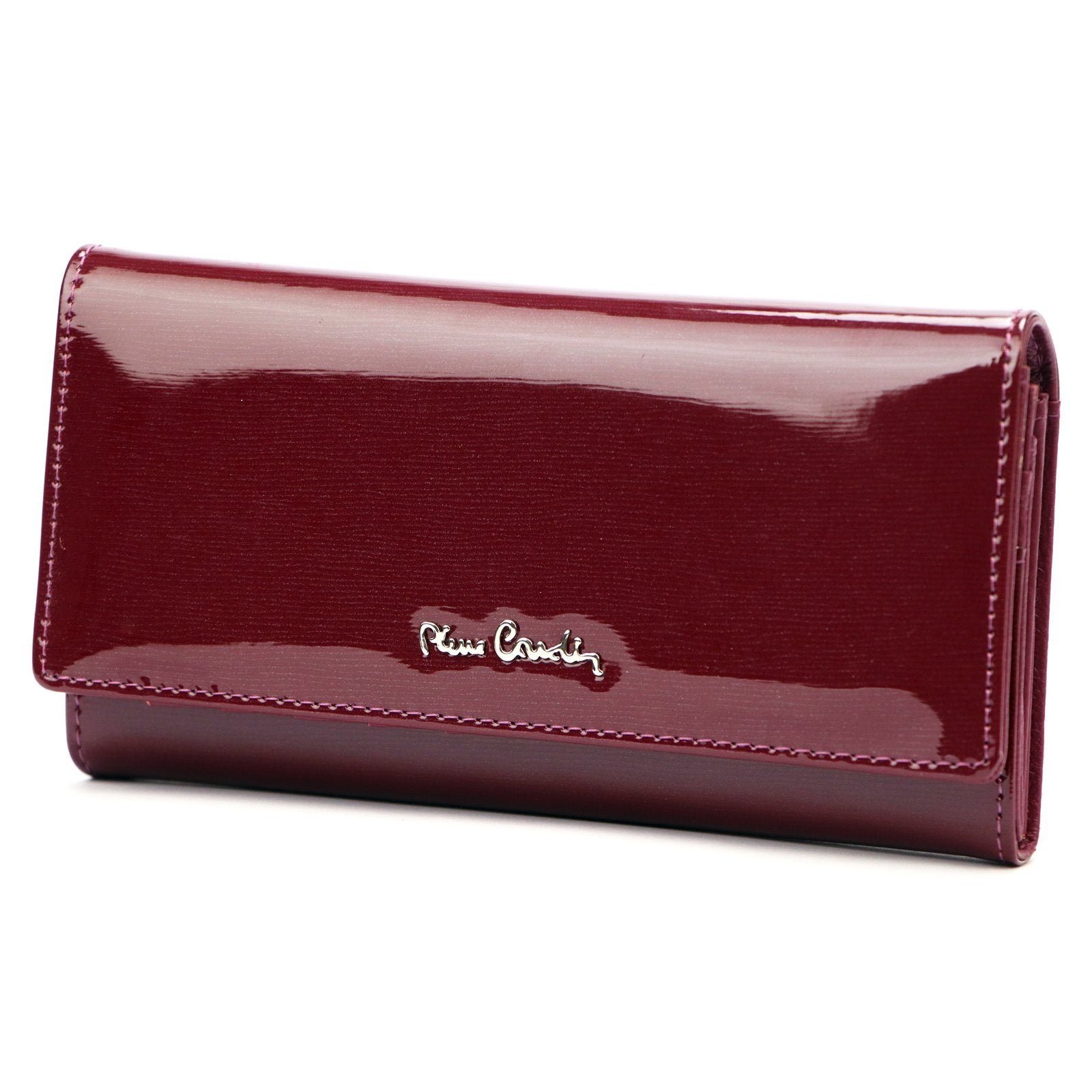 Pierre Cardin 05 LINE 100 violetinė piniginė fioletowy