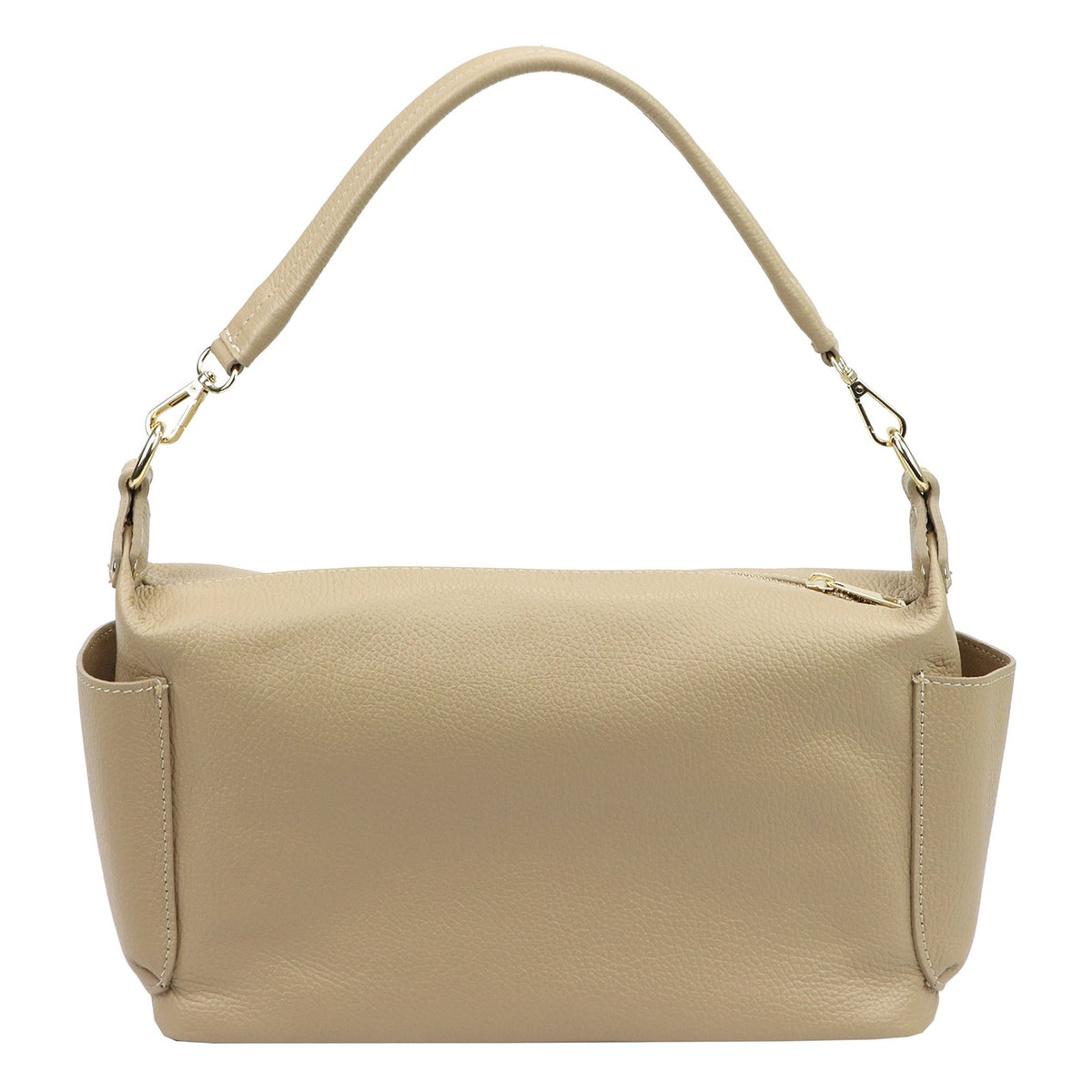 Luka 26-151 DOLLARO taupe natūralios odos rankinė taupe