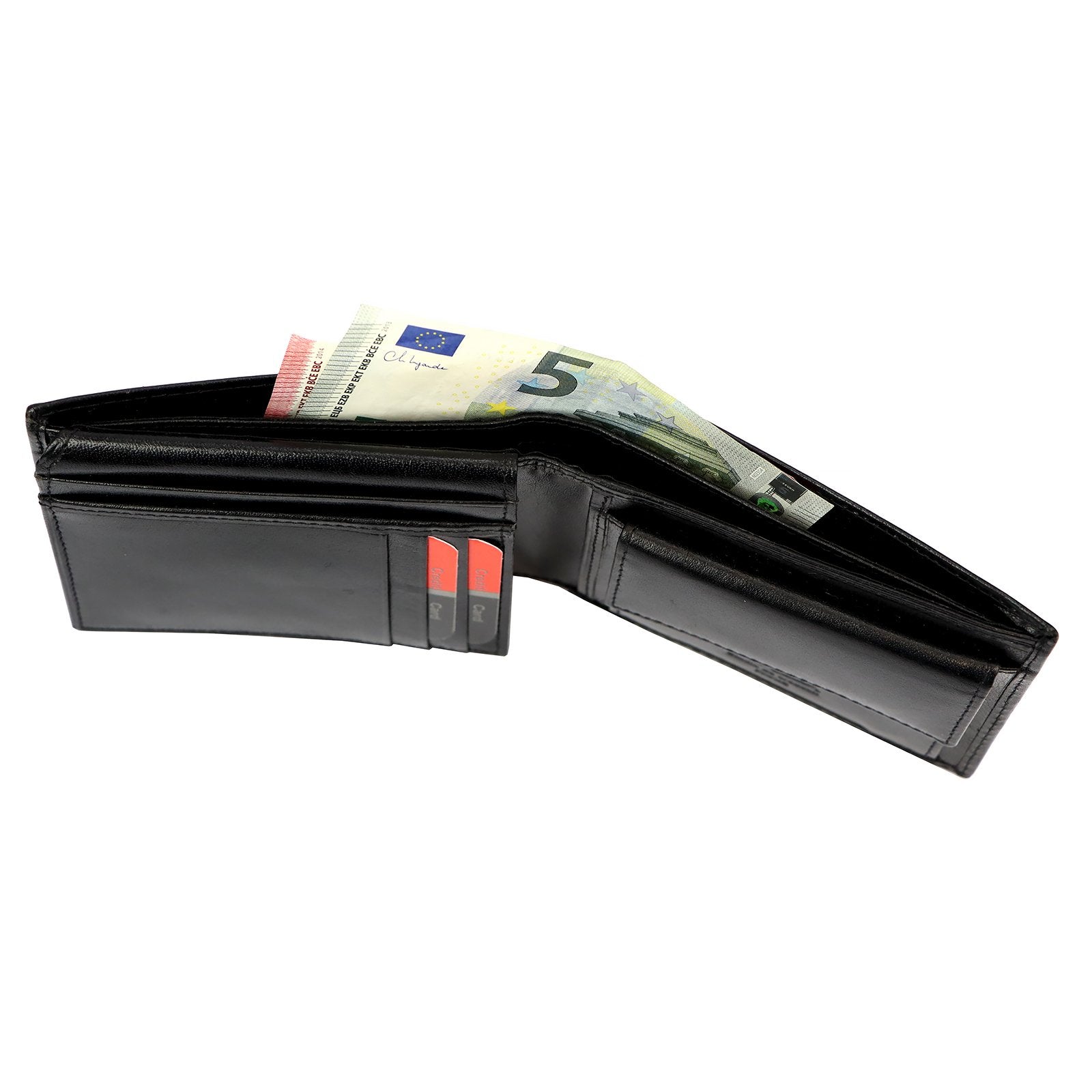 Pierre Cardin YS507.1 8806 RFID juoda odinė piniginė czarny