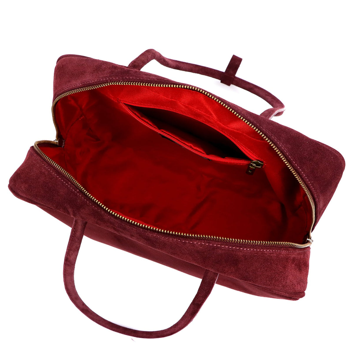 Luka 25-067 bordinė odinė rankinė bordo