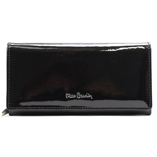 Pierre Cardin 05 LINE 106 juoda odinė piniginė czarny