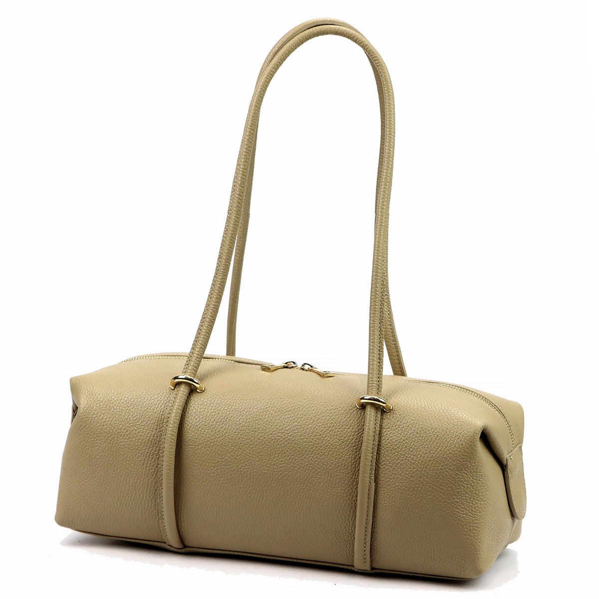 Luka 26-129 DOLLARO natūralios odos rankinė, taupe taupe