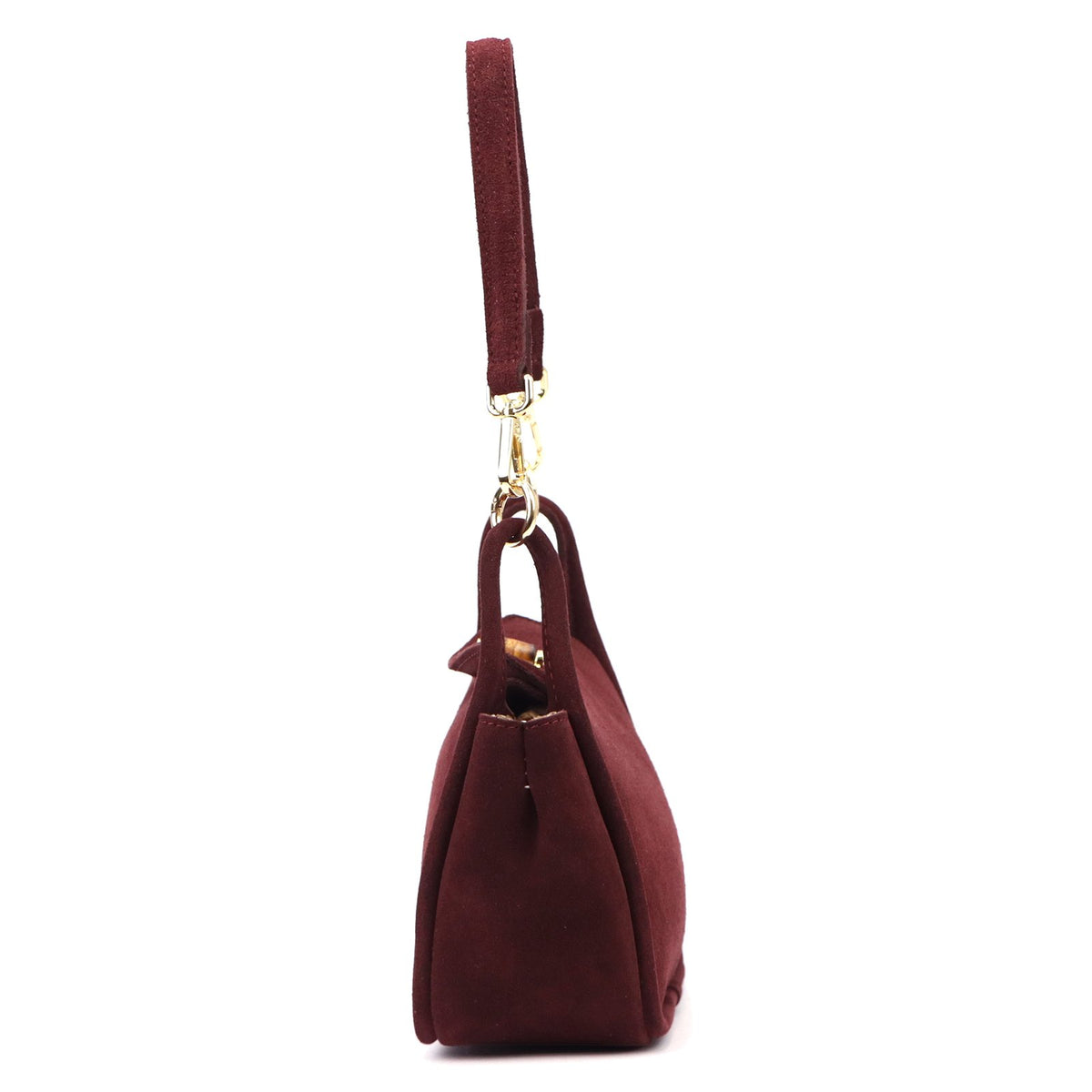 Luka 26-172 bordo odinė rankinė bordo
