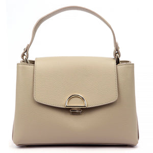 Luka 24-036 DOLLARO taupe odinė rankinė taupe
