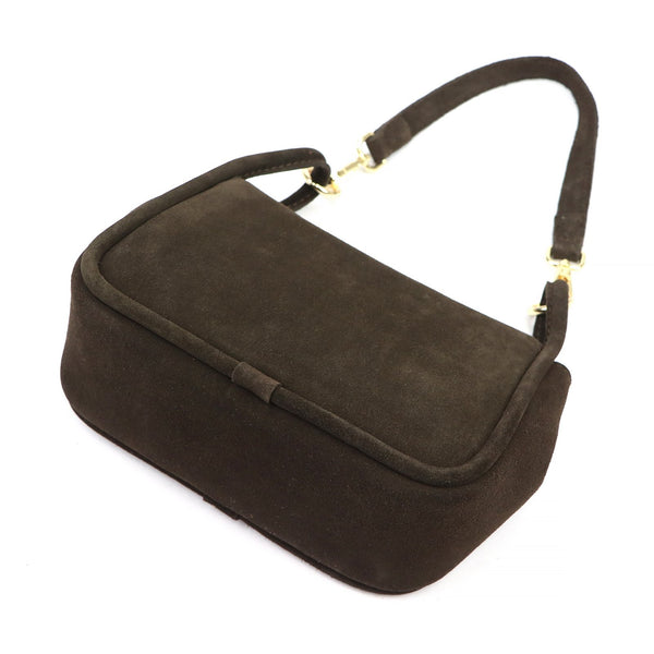 Luka 26-172 tamsiai ruda natūralios odos rankinė ciemny brąz
