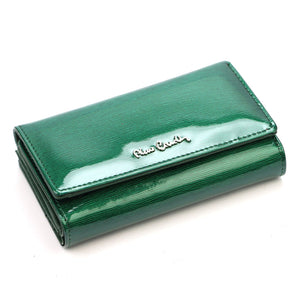 Pierre Cardin 05 LINE 108 žalia odinė piniginė zielony