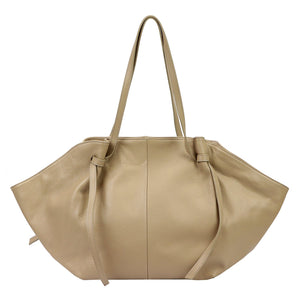 Luka 26-012 DOLLARO taupe natūralios odos rankinė taupe