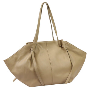 Luka 26-012 DOLLARO taupe natūralios odos rankinė taupe