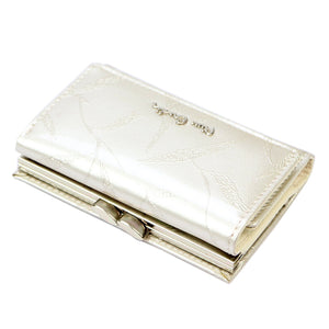 Pierre Cardin 02 LEAF 117 kreminė piniginė cream