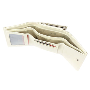 Pierre Cardin 02 LEAF 117 kreminė piniginė cream
