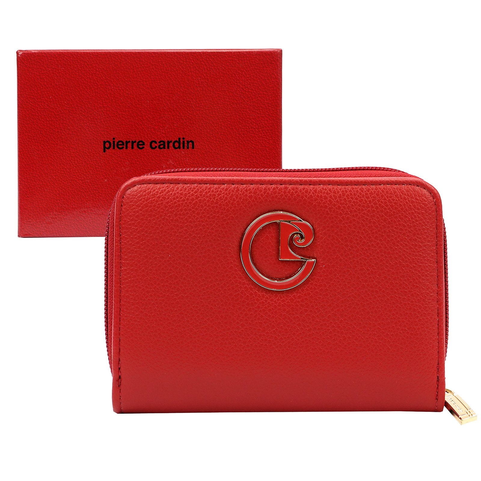 Pierre Cardin WX41 217 raudona piniginė czerwony