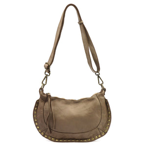 VS 063-598 taupe natūralios odos rankinė taupe