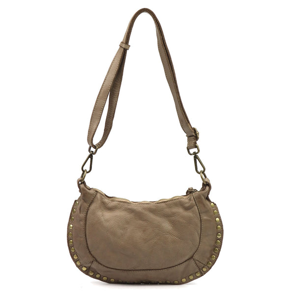 VS 063-598 taupe natūralios odos rankinė taupe