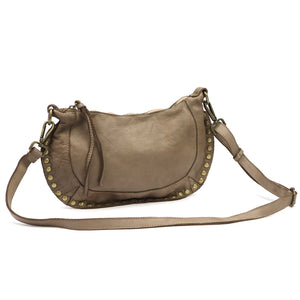 VS 063-598 taupe natūralios odos rankinė taupe