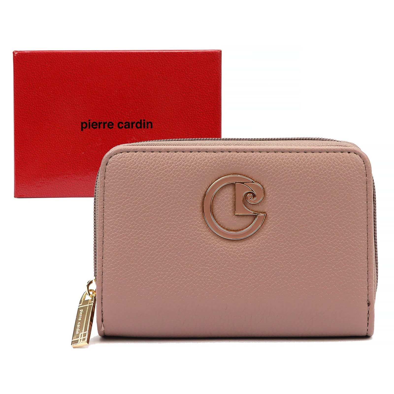 Pierre Cardin WX41 217 purvinai rožinė piniginė brudny róż