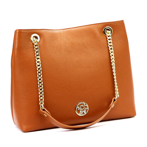 Gregorio 1721 DOLLARO camel-2 natūralios odos rankinė camel-2