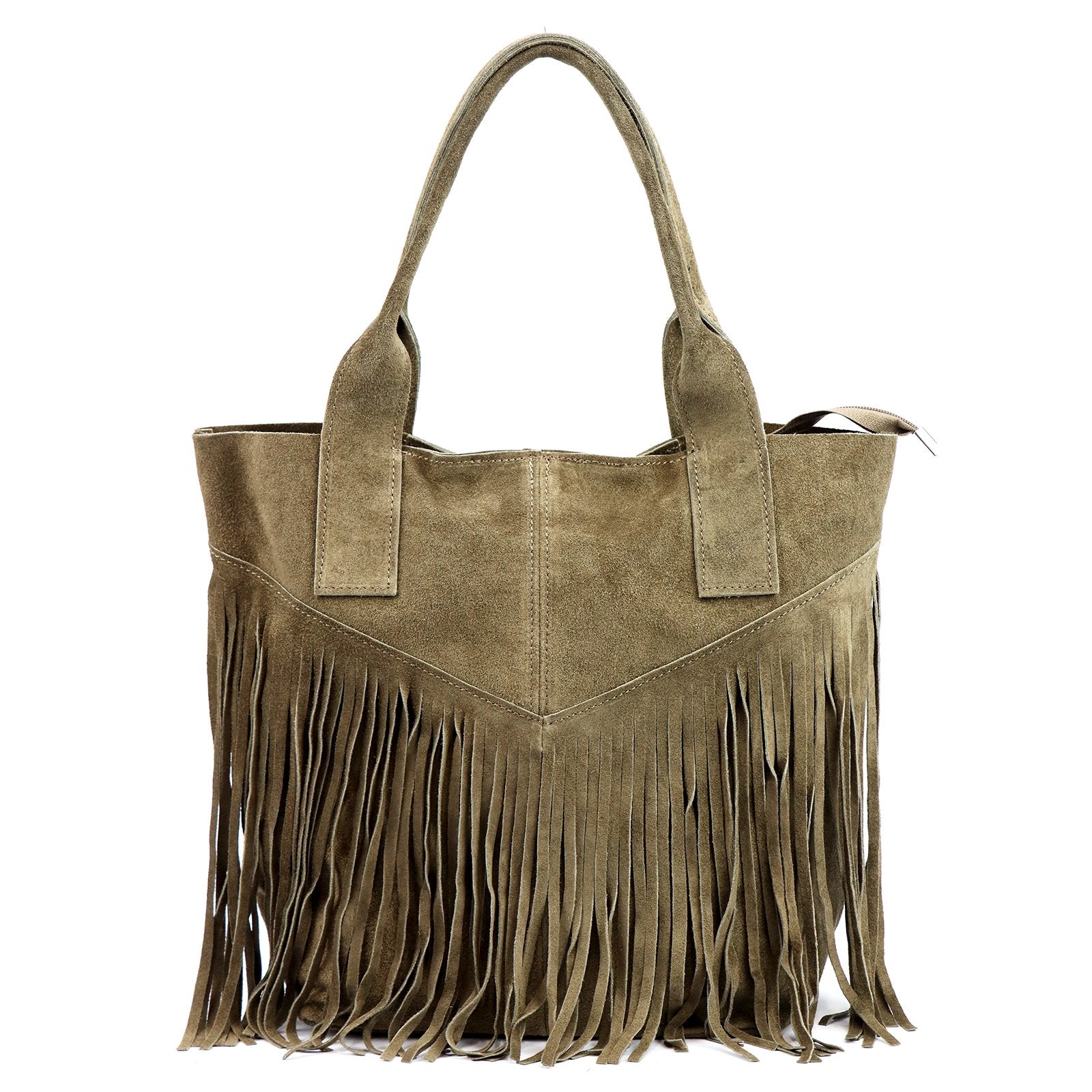 Luka 25-012 taupe natūralios odos rankinė taupe