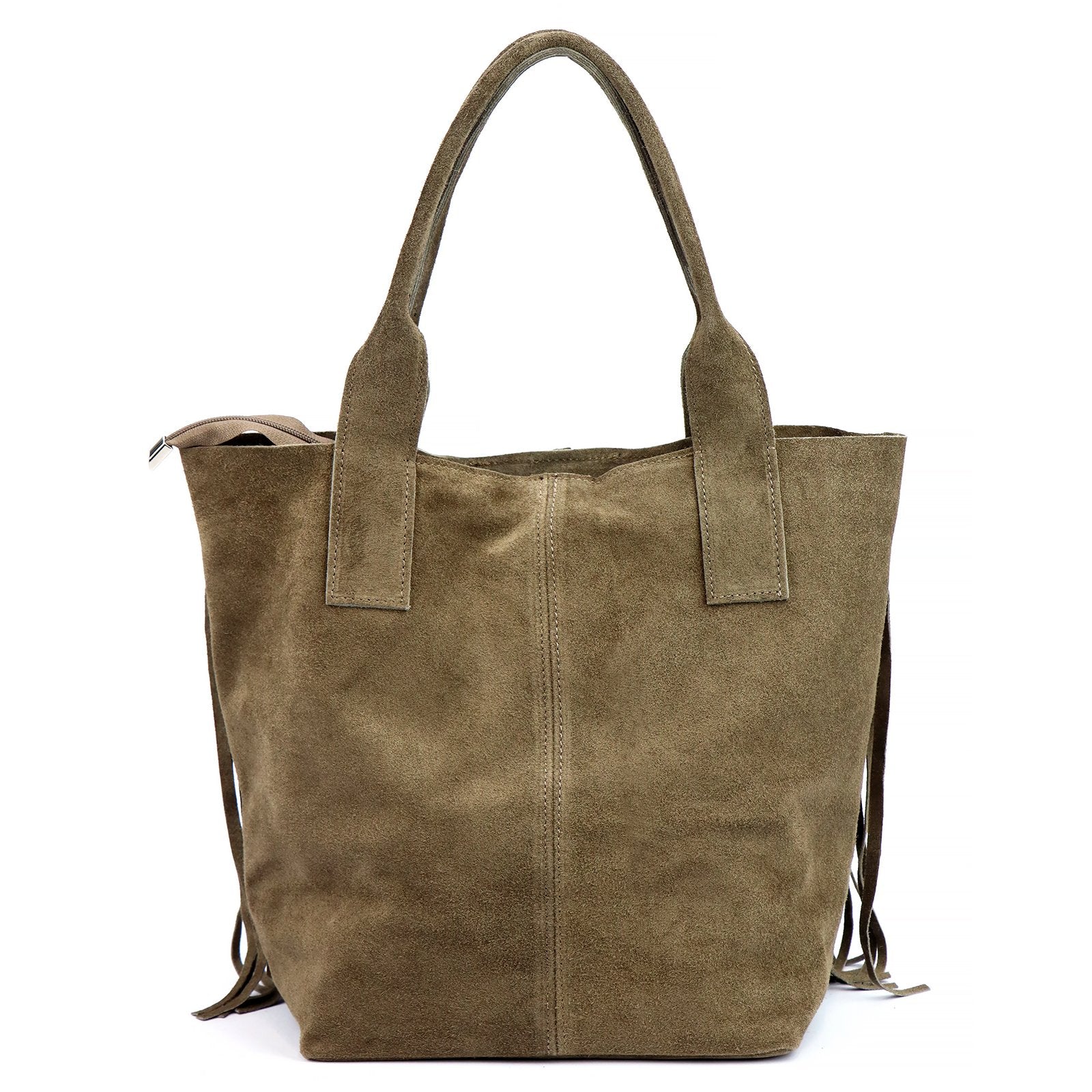 Luka 25-012 taupe natūralios odos rankinė taupe