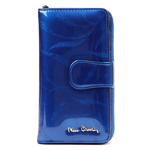 Pierre Cardin 02 LEAF 116 mėlyna piniginė niebieski