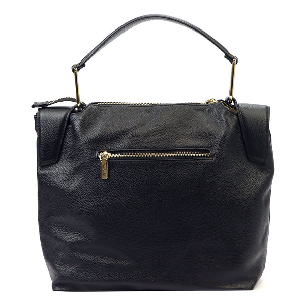 Pierre Cardin 55092 FRZ DOLLARO juoda odinė rankinė czarny