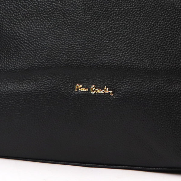 Pierre Cardin 55092 FRZ DOLLARO juoda odinė rankinė czarny
