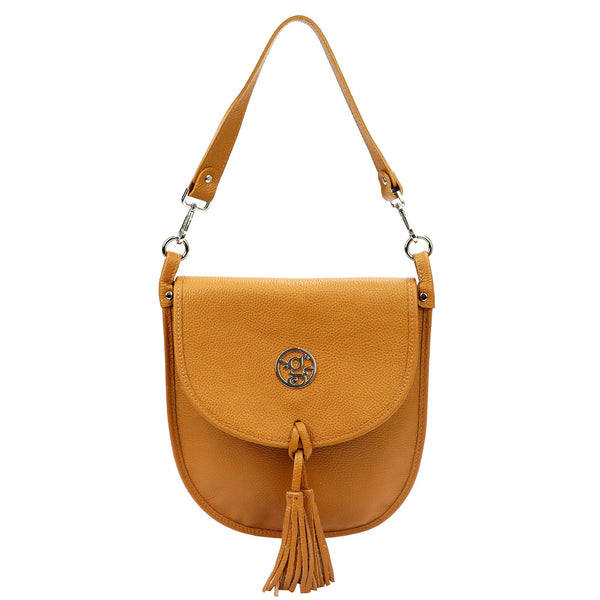 Gregorio 1715 DOLLARO camel-1 natūralios odos rankinė camel-1