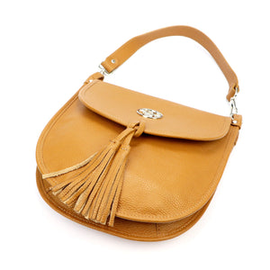Gregorio 1715 DOLLARO camel-1 natūralios odos rankinė camel-1