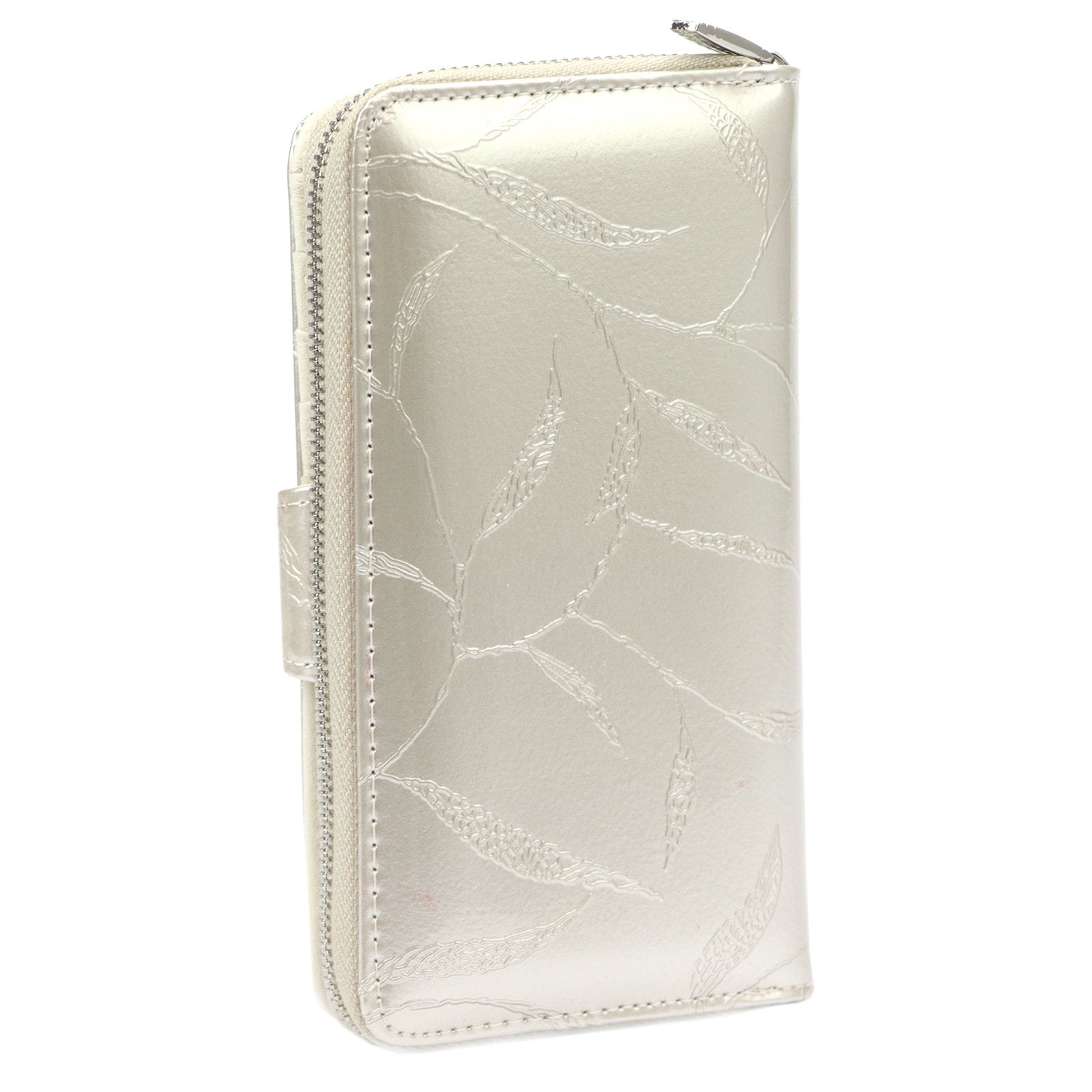 Pierre Cardin 02 LEAF 116 kreminė piniginė cream