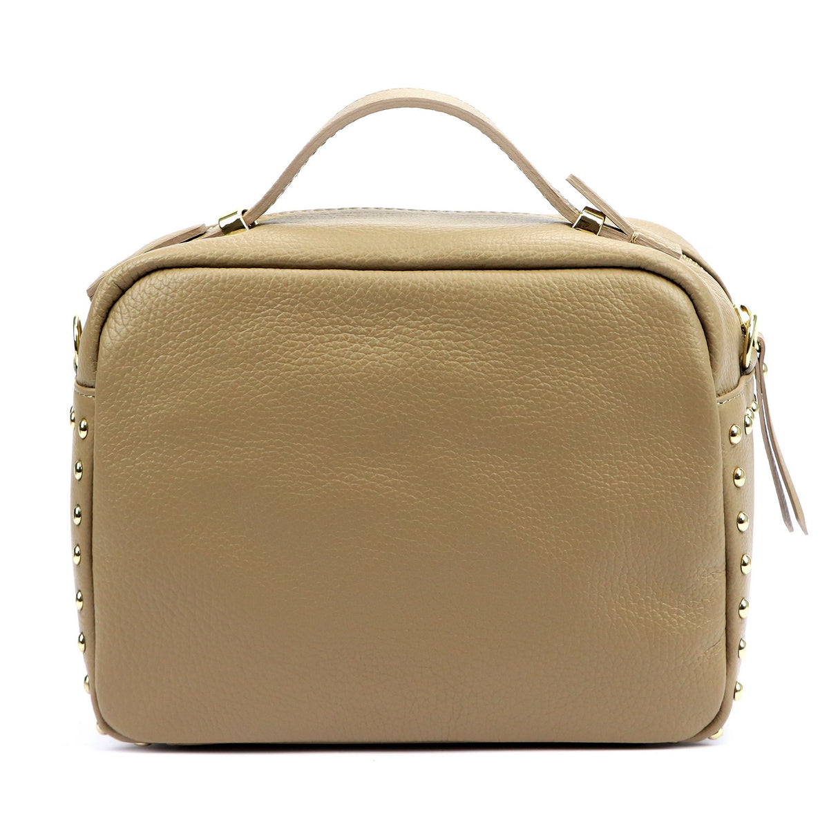 Luka 25-062 DOLLARO taupe natūralios odos rankinė taupe