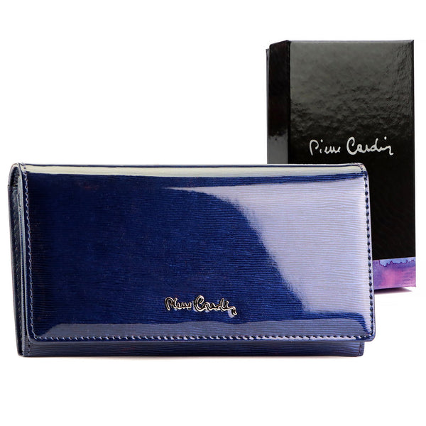 Pierre Cardin 05 LINE 114 mėlyna piniginė niebieski