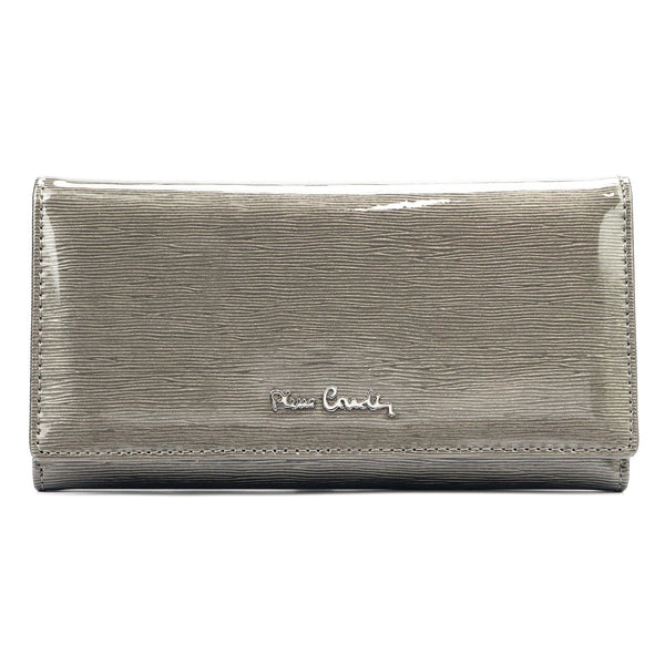 Pierre Cardin 05 LINE 114 pilka odinė piniginė popiel