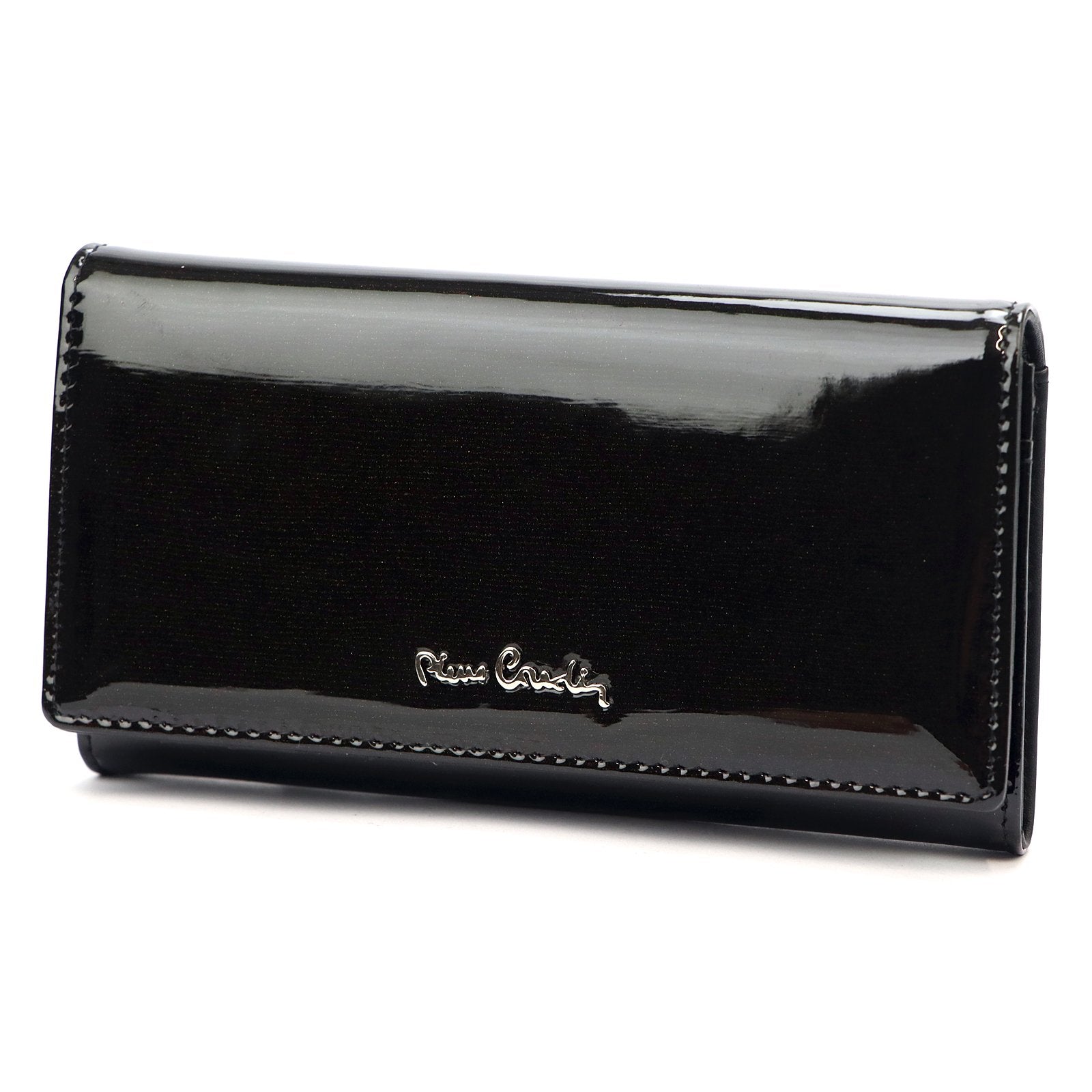 Pierre Cardin 05 LINE 114 juoda odinė piniginė czarny