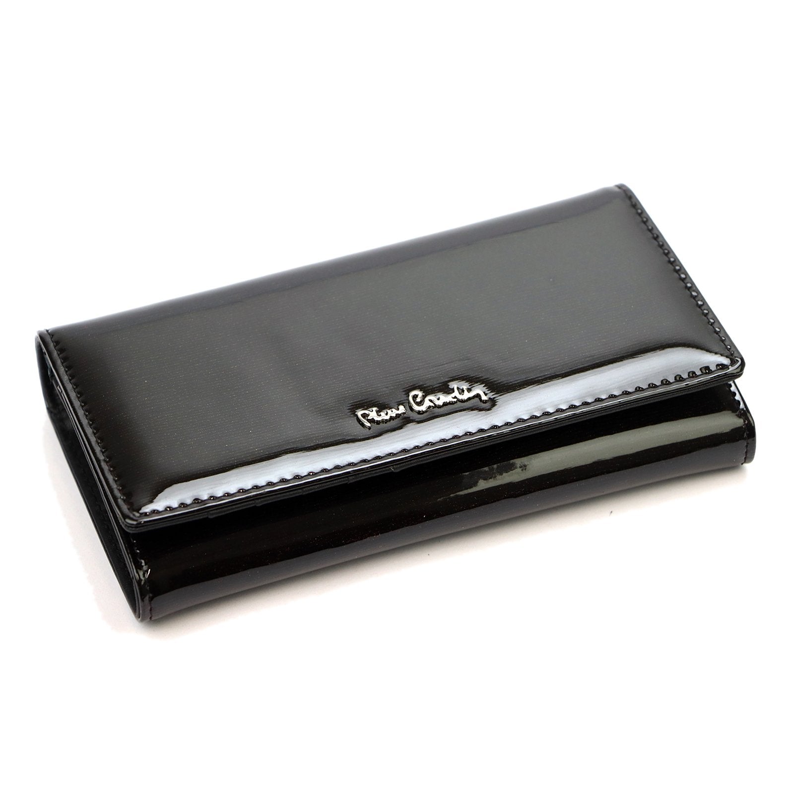Pierre Cardin 05 LINE 114 juoda odinė piniginė czarny