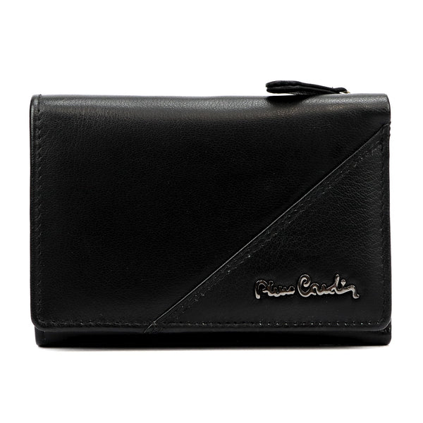 Pierre Cardin TILAK161 2585 juoda odinė piniginė czarny