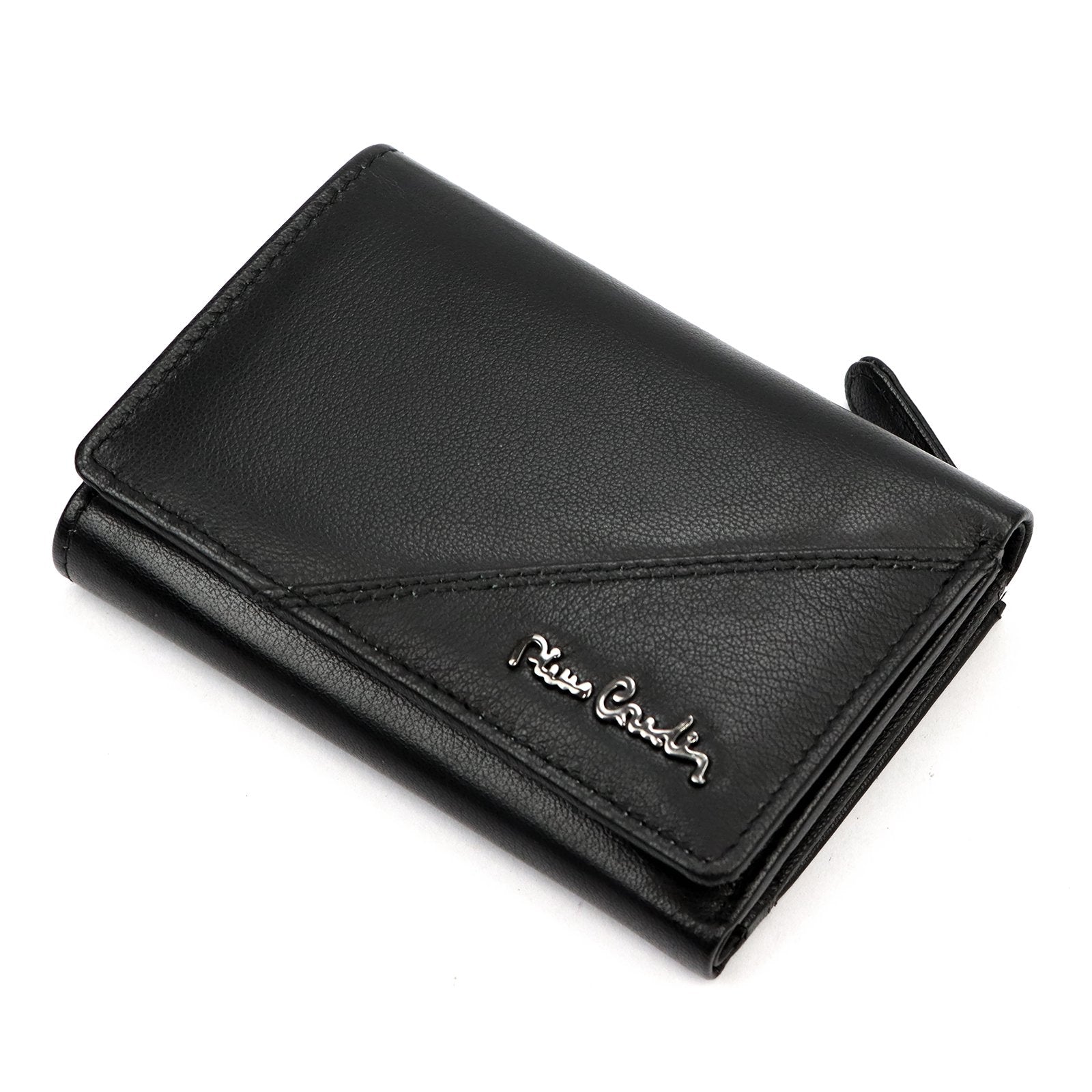 Pierre Cardin TILAK161 2585 juoda odinė piniginė czarny